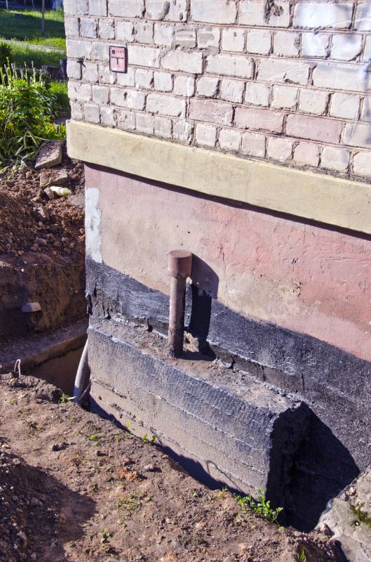 Summer Brick Foundation Repair