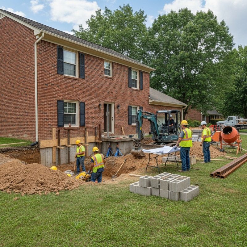 Brick Foundation Repair